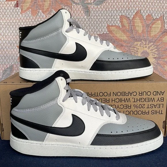 Nike | Shoes | Nike Mens Court Vision Mid Next Naturelt  display picture 1